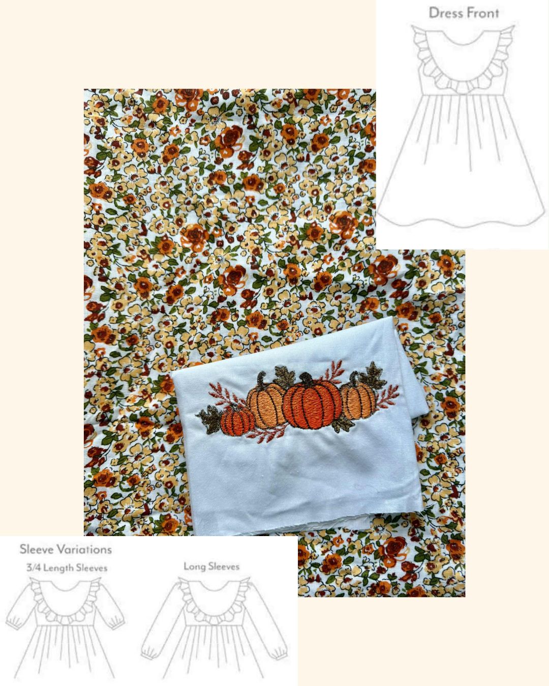 Avonlea or 2 piece size 4 years   PANEL MAKE