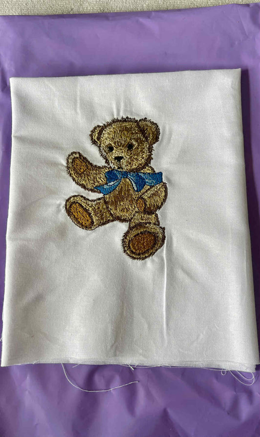 Teddybear panel Embroidery design